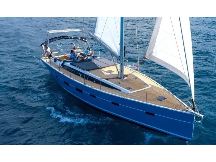 Exterior view of no_name, a D&D Kufner 54 sailboat at Općina Sukošan, Croatia