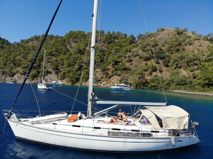 Kos 49, a Bavaria 49 sailboat at Volos Municipality, Greece