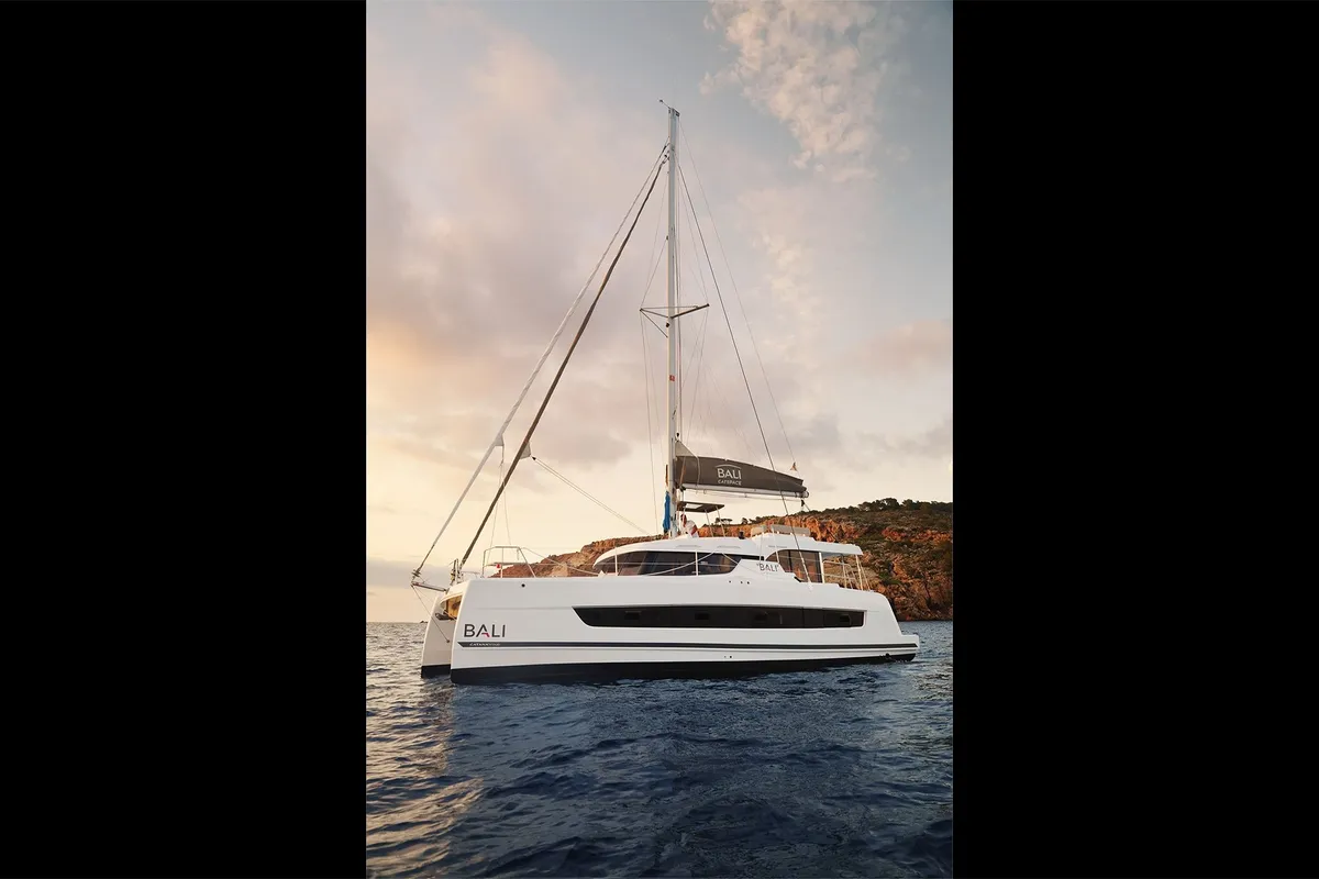 Exterior view of Kos 40 , a Bali Catspace catamaran at Sipias Municipal Unit, Greece
