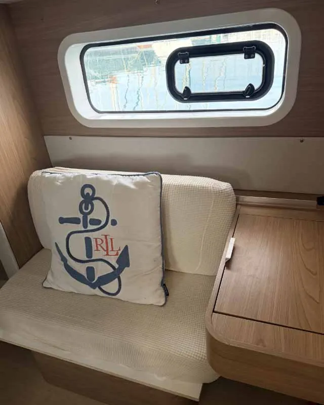Cabin on Reve De Vie, a Bali Catspace catamaran at Palma de Mallorca, Spain