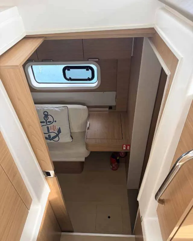 Cabin on Reve De Vie, a Bali Catspace catamaran at Palma de Mallorca, Spain
