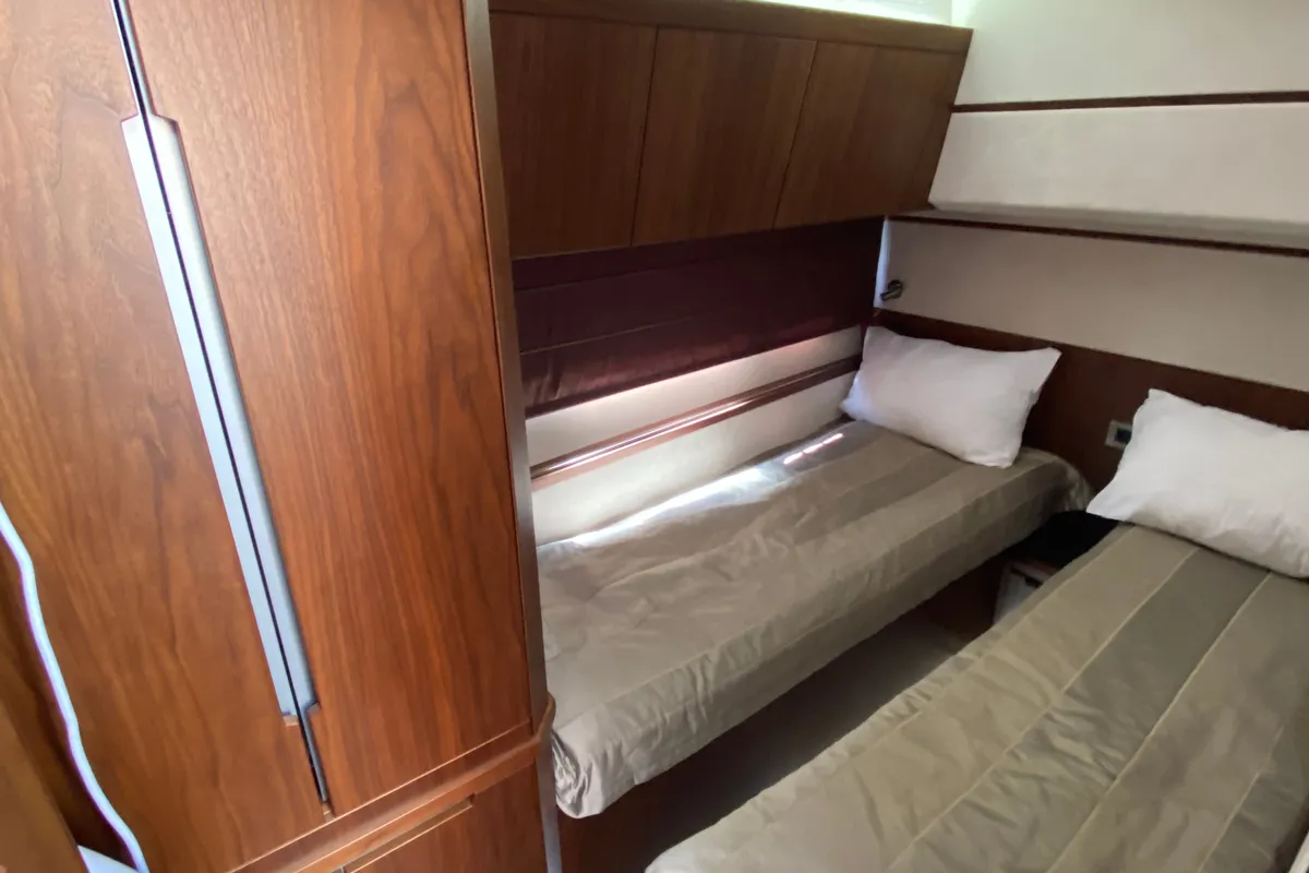 Gremix, a Galeon 550 Fly motor yacht at Grad Šibenik, Croatia
