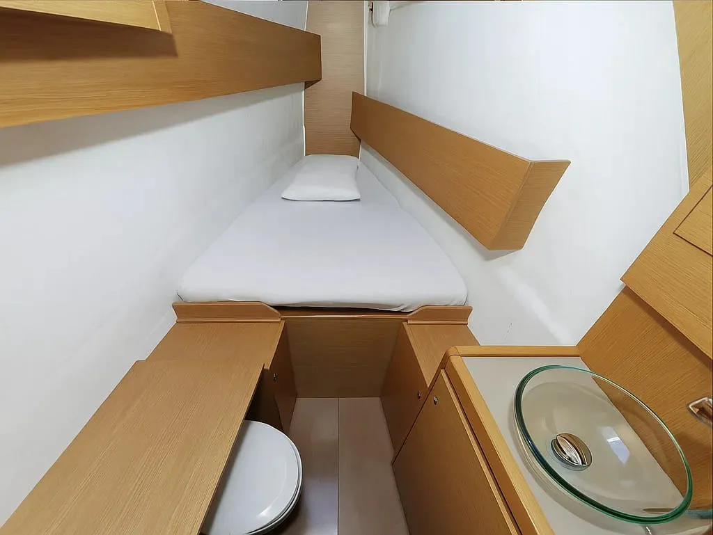 Cabin on Mark, a Dufour 48 Catamaran catamaran at Primošten, Croatia