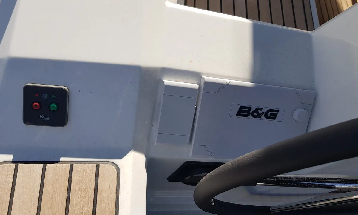 Aga, a Beneteau Oceanis 38.1 sailboat at Grad Biograd na Moru, Croatia