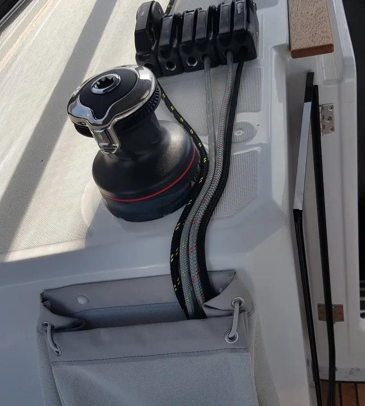 Aga, a Beneteau Oceanis 38.1 sailboat at Grad Biograd na Moru, Croatia