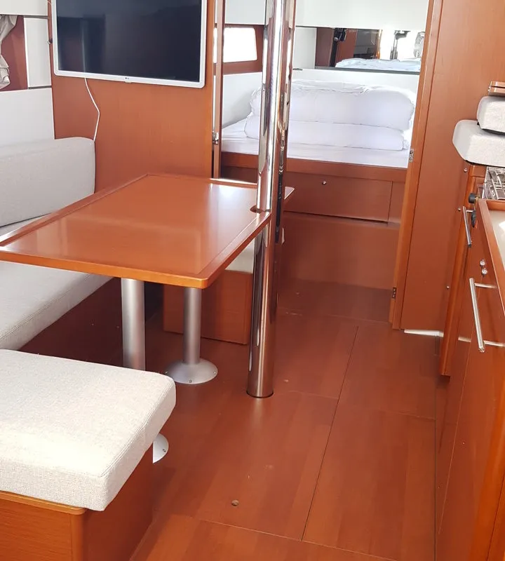 Aga, a Beneteau Oceanis 38.1 sailboat at Grad Biograd na Moru, Croatia