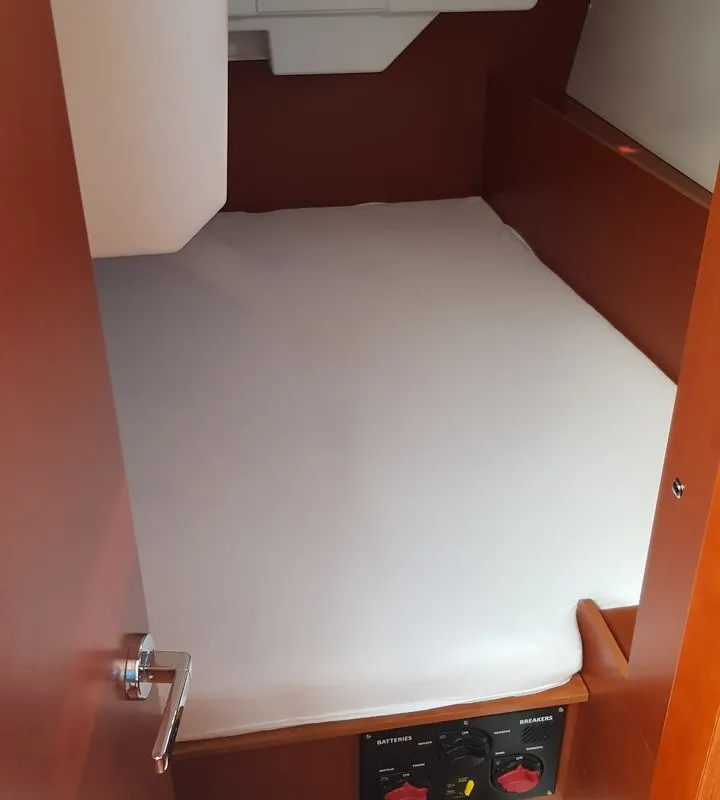 Aga, a Beneteau Oceanis 38.1 sailboat at Grad Biograd na Moru, Croatia