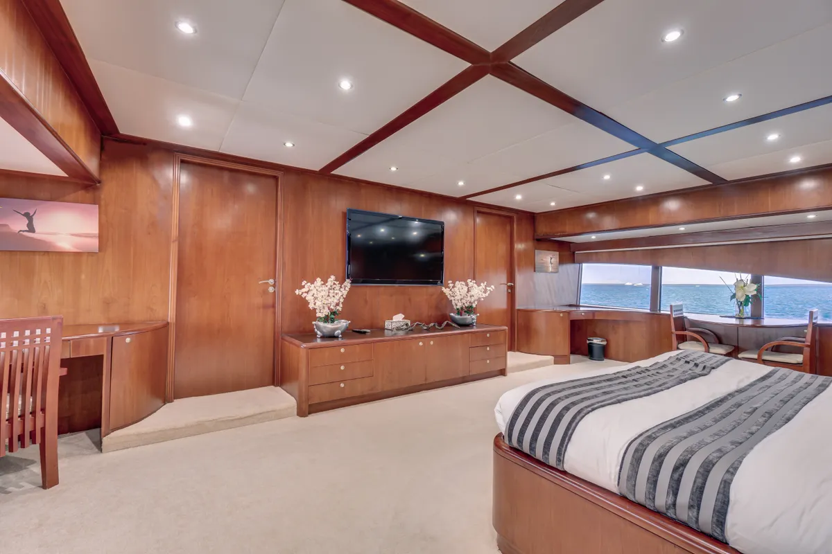 Cabin on Seven Spices, a Gulet Luxury Motor Yacht motor yacht at El Gouna, Egypt