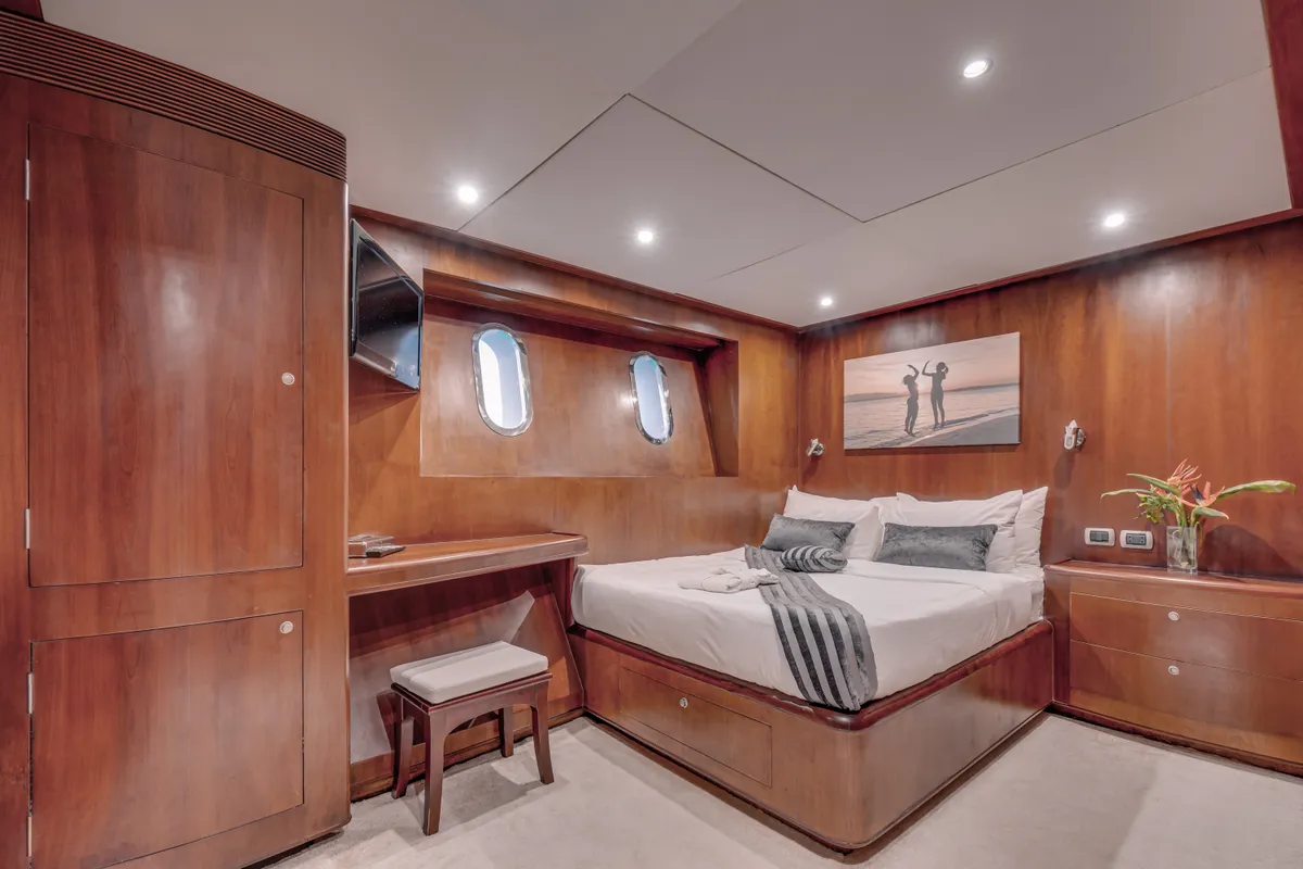Cabin on Seven Spices, a Gulet Luxury Motor Yacht motor yacht at El Gouna, Egypt