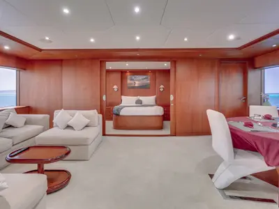 Salon of Seven Spices, a Gulet Luxury Motor Yacht motor yacht at El Gouna, Egypt