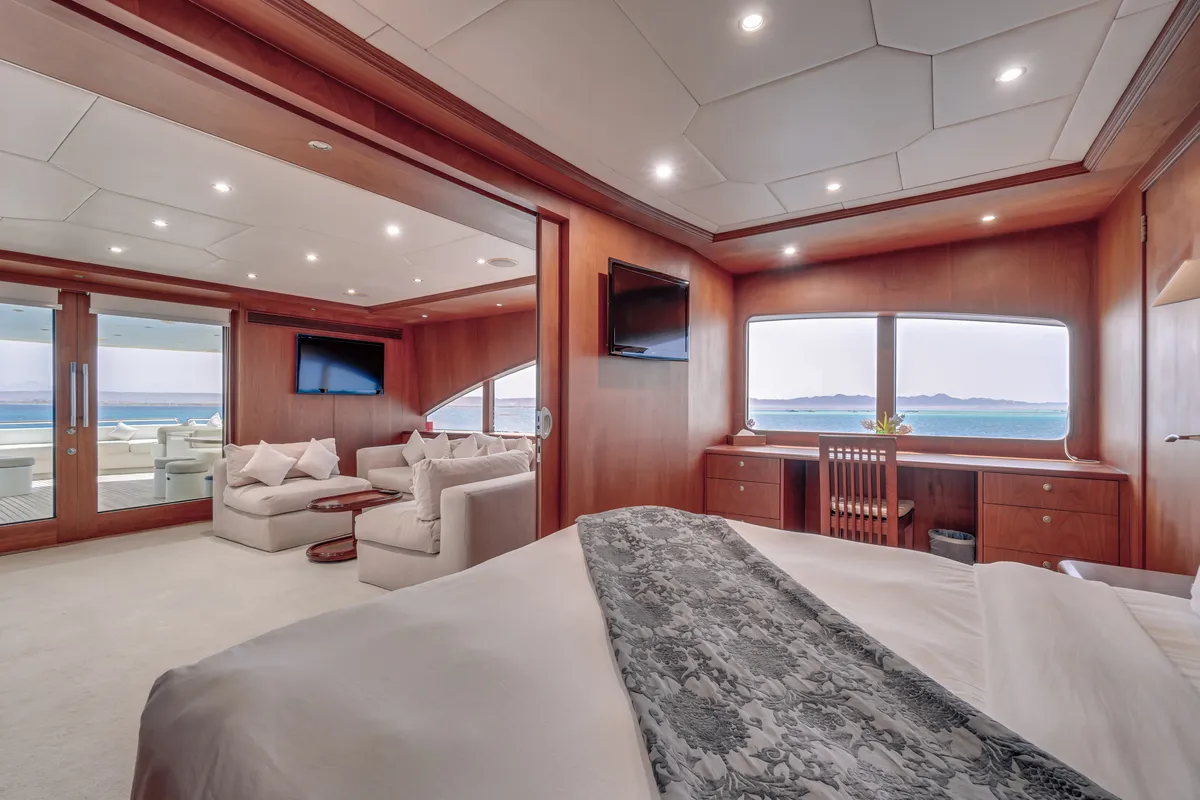Cabin on Seven Spices, a Gulet Luxury Motor Yacht motor yacht at El Gouna, Egypt
