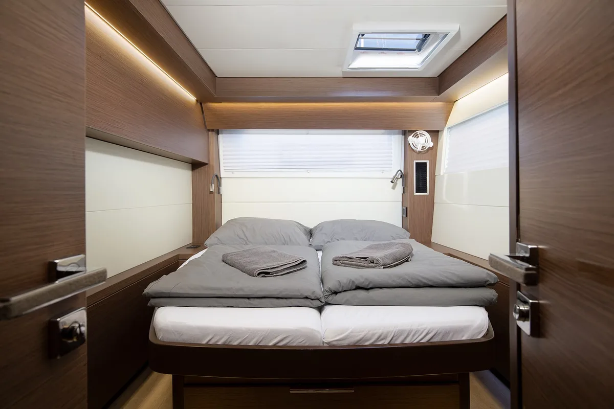 Cabin on Aliana, a Lagoon 50 catamaran at Općina Medulin, Croatia