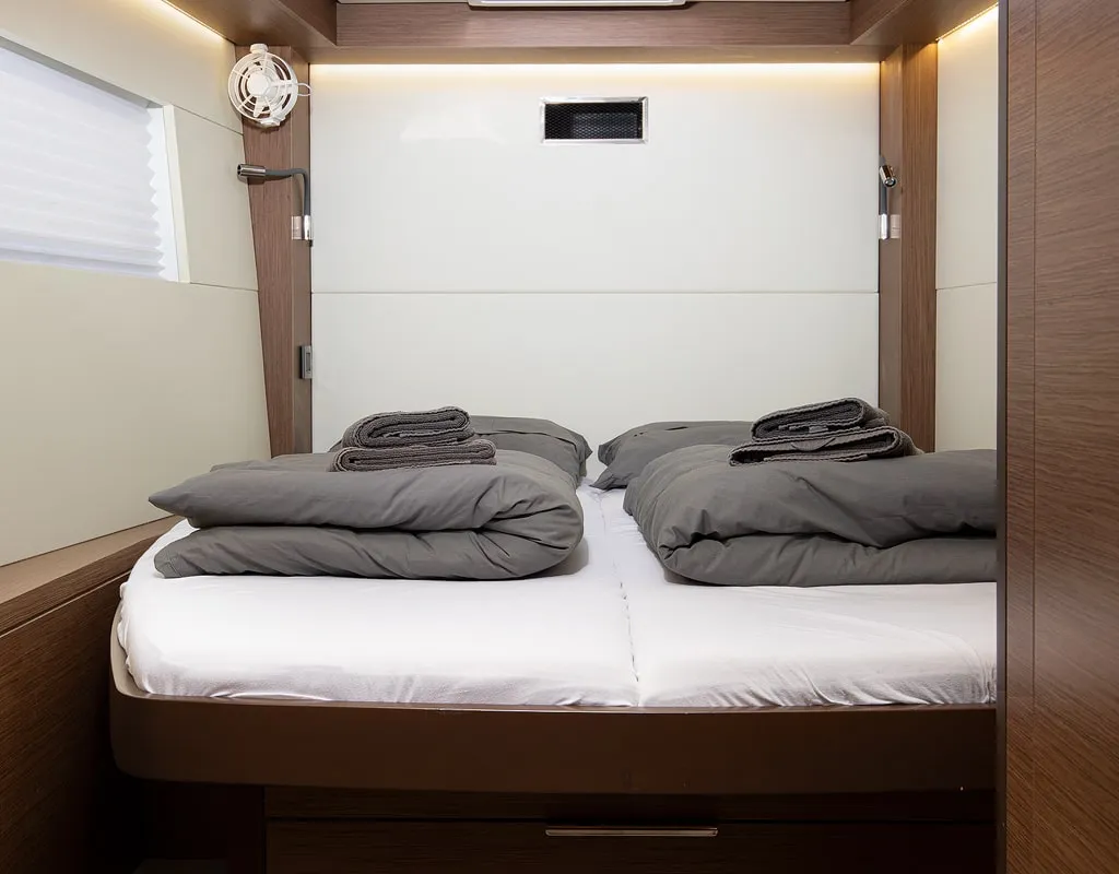 Cabin on Aliana, a Lagoon 50 catamaran at Općina Medulin, Croatia