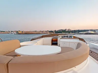 NATASSA ( ex LADY NATASA), a Ferretti 830 motor yacht at Rhodes, Greece