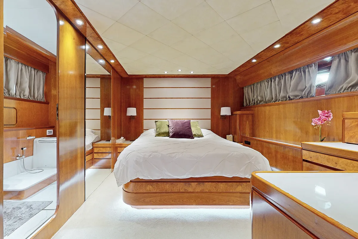 NATASSA ( ex LADY NATASA), a Ferretti 830 motor yacht at Rhodes, Greece