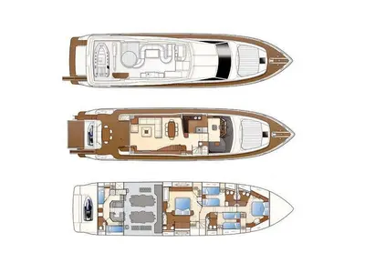 NATASSA ( ex LADY NATASA), a Ferretti 830 motor yacht at Rhodes, Greece