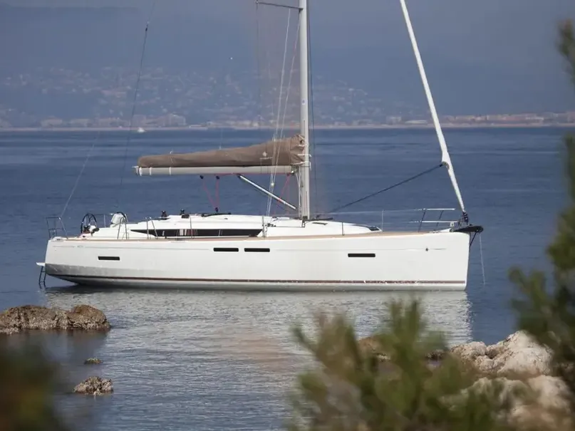 COCONUT, a Jeanneau Sun Odyssey 419 sailboat at Propriano, France
