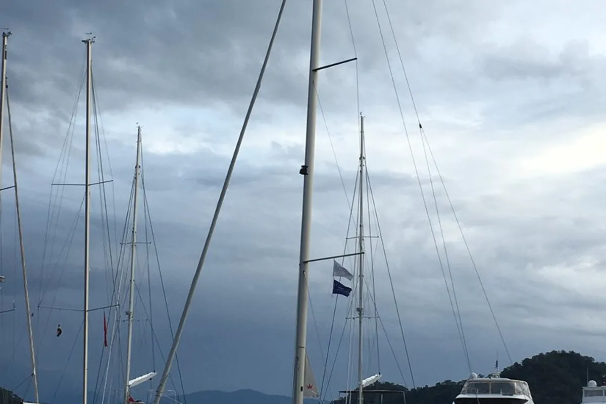 Lal, a Bavaria Cruiser 41 sailboat at Fethiye, Turkey