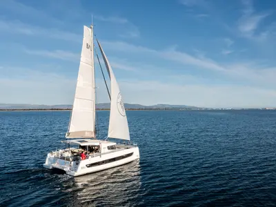 Chill Me, a Bali Catsmart catamaran at Pirovac, Croatia