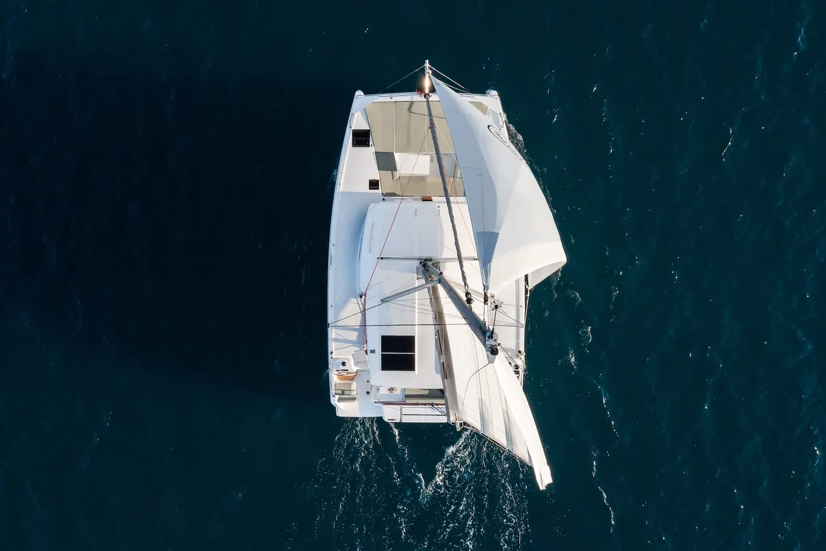 Chill Me, a Bali Catsmart catamaran at Pirovac, Croatia