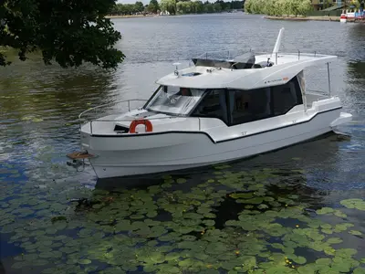 14, a Balt Sun Camper 35 motorboat at Casier, Italy