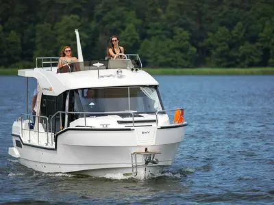 14, a Balt Sun Camper 35 motorboat at Casier, Italy