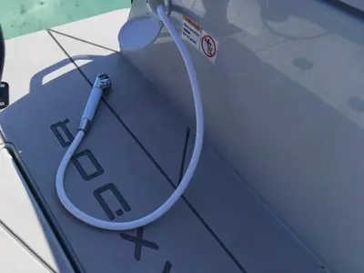 Saxdor 200, a motorboat at Sukošan, Croatia