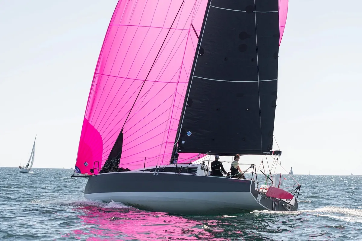 Tahuata, a JPK 10.50 sailboat at La Trinité-sur-Mer, France