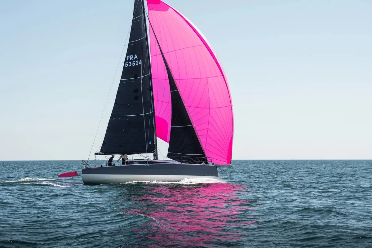 Tahuata, a JPK 10.50 sailboat at La Trinité-sur-Mer, France