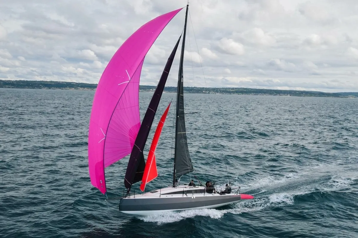 Tahuata, a JPK 10.50 sailboat at La Trinité-sur-Mer, France