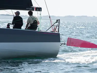 Tahuata, a JPK 10.50 sailboat at La Trinité-sur-Mer, France