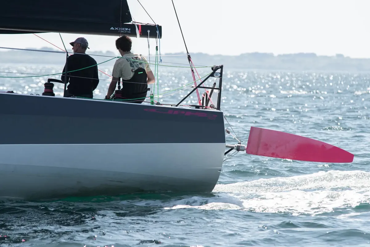 Tahuata, a JPK 10.50 sailboat at La Trinité-sur-Mer, France