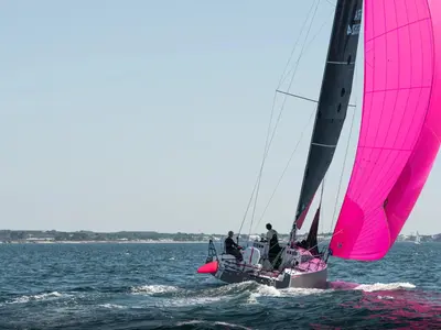 Tahuata, a JPK 10.50 sailboat at La Trinité-sur-Mer, France