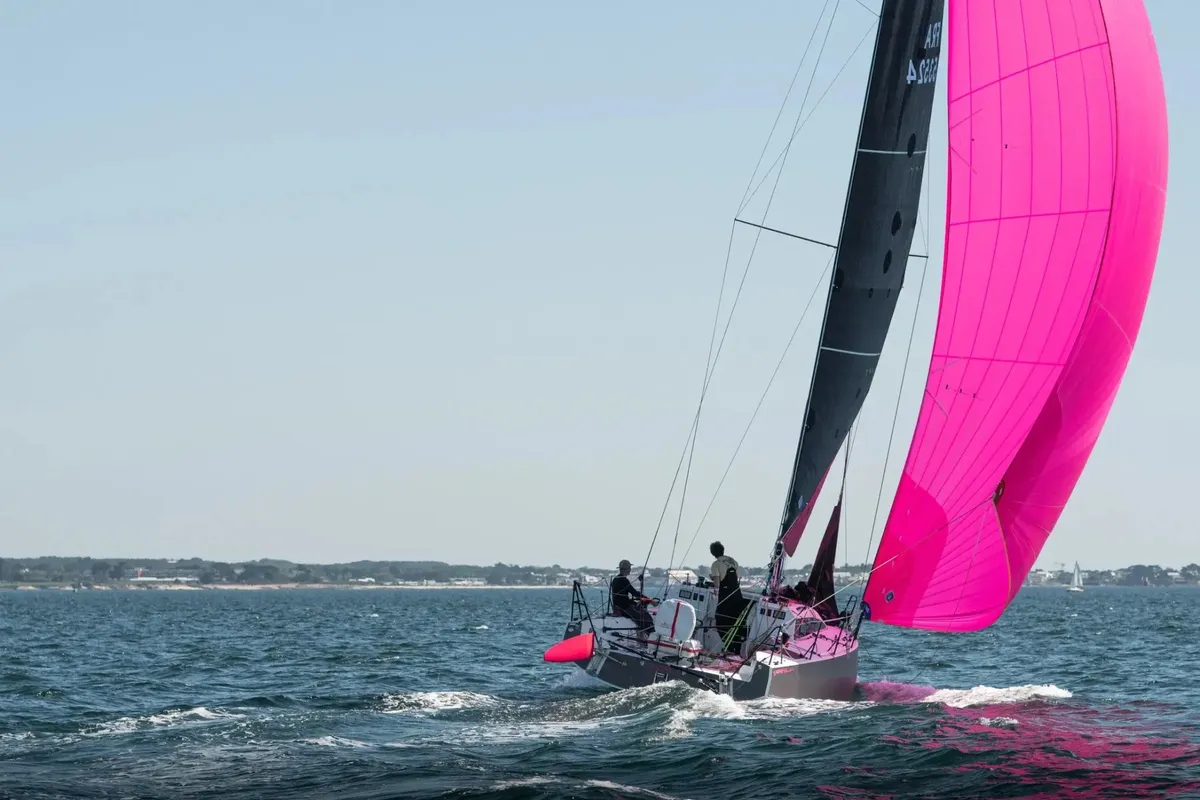 Tahuata, a JPK 10.50 sailboat at La Trinité-sur-Mer, France