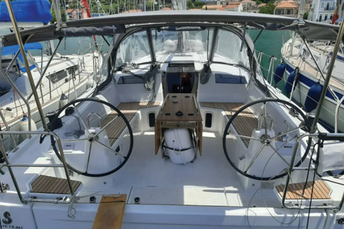 Fots, a Beneteau Oceanis 40.1 sailboat at Municipal Unit of Palairos, Greece