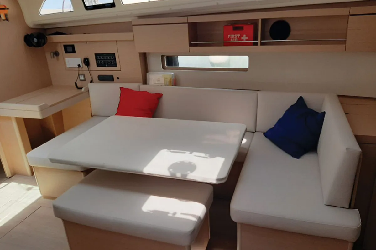 Fots, a Beneteau Oceanis 40.1 sailboat at Municipal Unit of Palairos, Greece