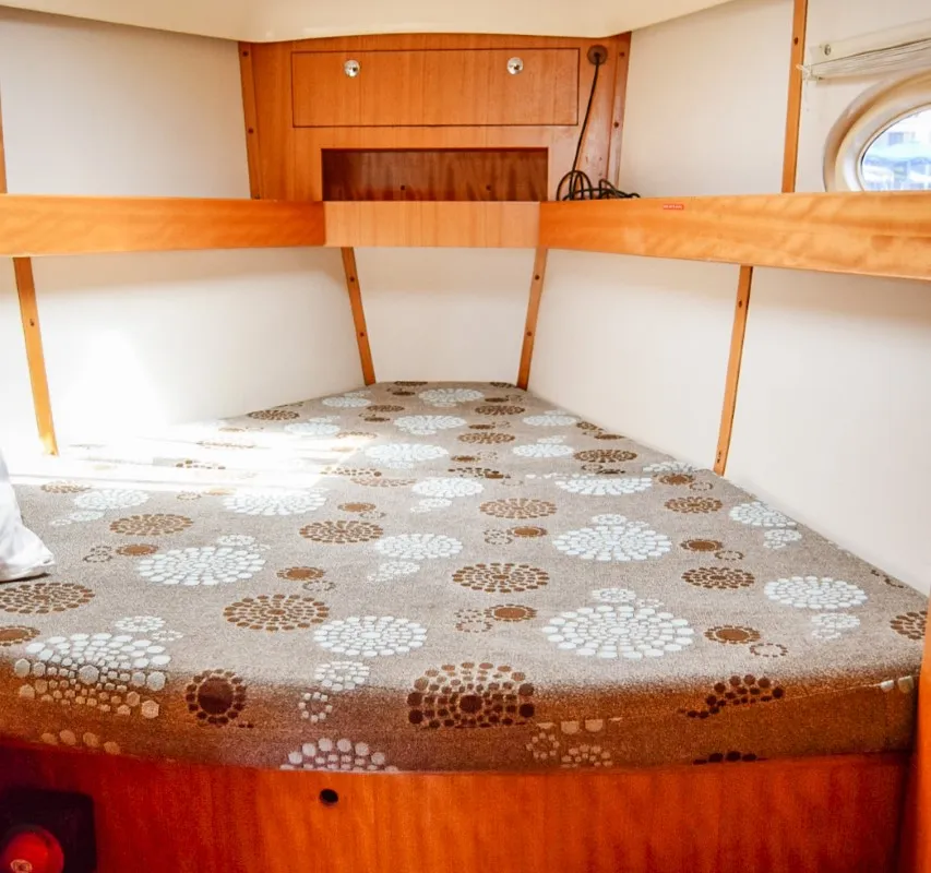 Cabin on Naias, a Elan Impression 434 sailboat at Kavala, Greece