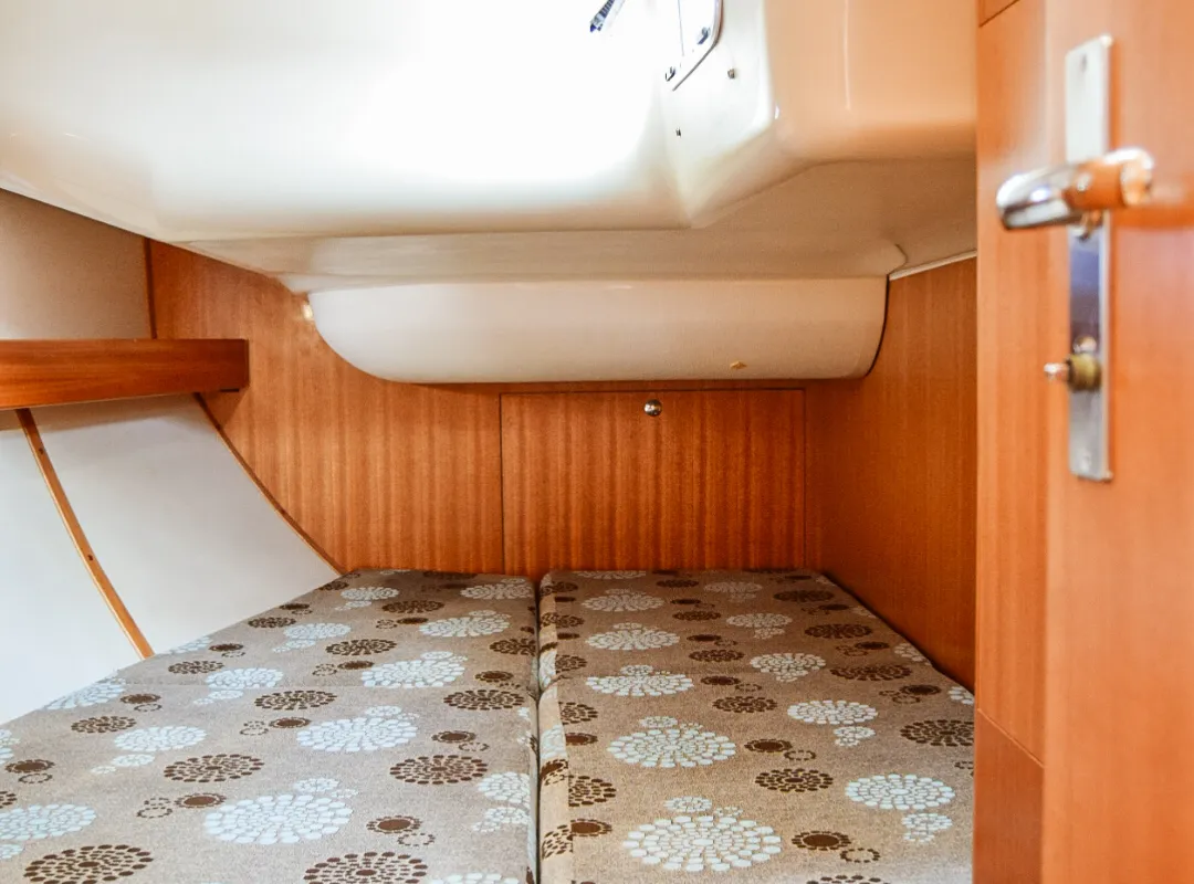 Cabin on Naias, a Elan Impression 434 sailboat at Kavala, Greece