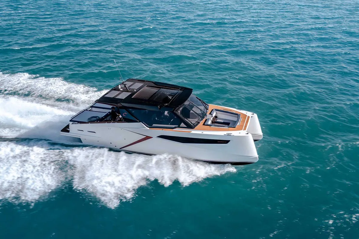 Gemini, a Dracan 42 motor yacht at Venice, Marina Vento di Venezia