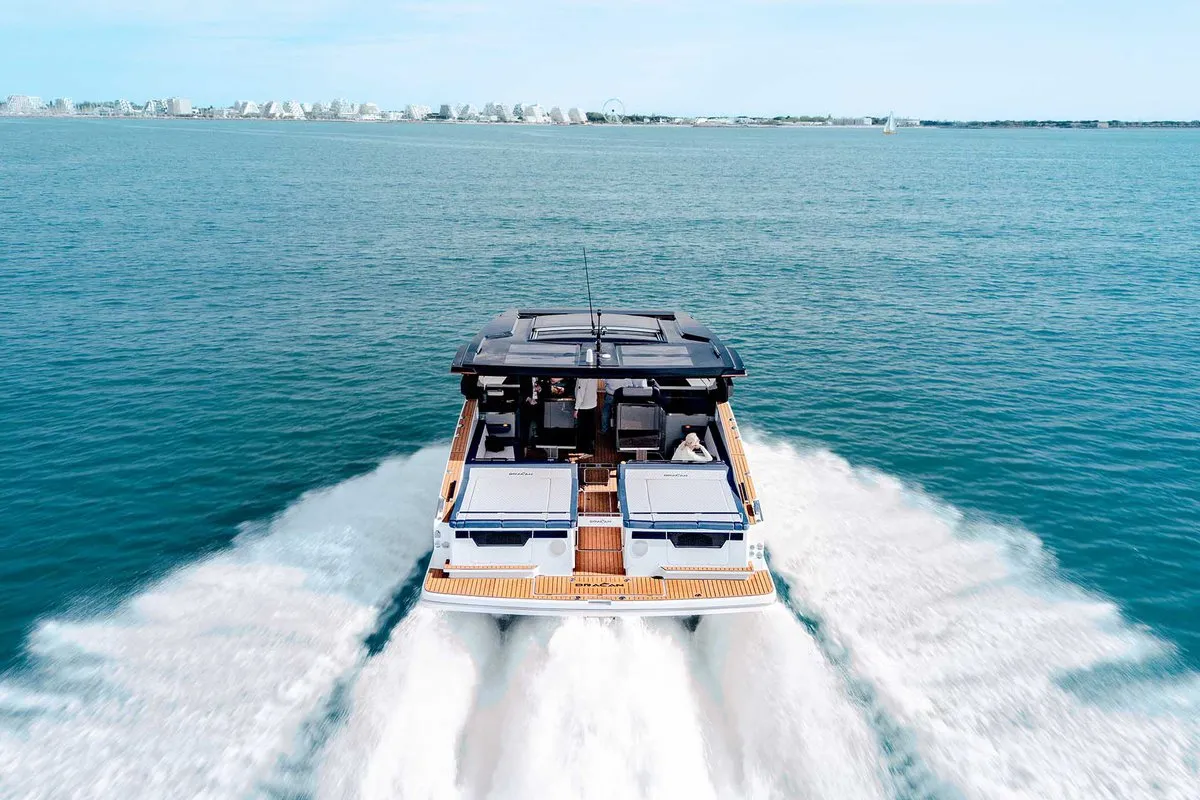 Gemini, a Dracan 42 motor yacht at Venice, Marina Vento di Venezia