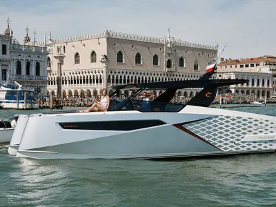 Gemini, a Dracan 42 motor yacht at Venice, Marina Vento di Venezia