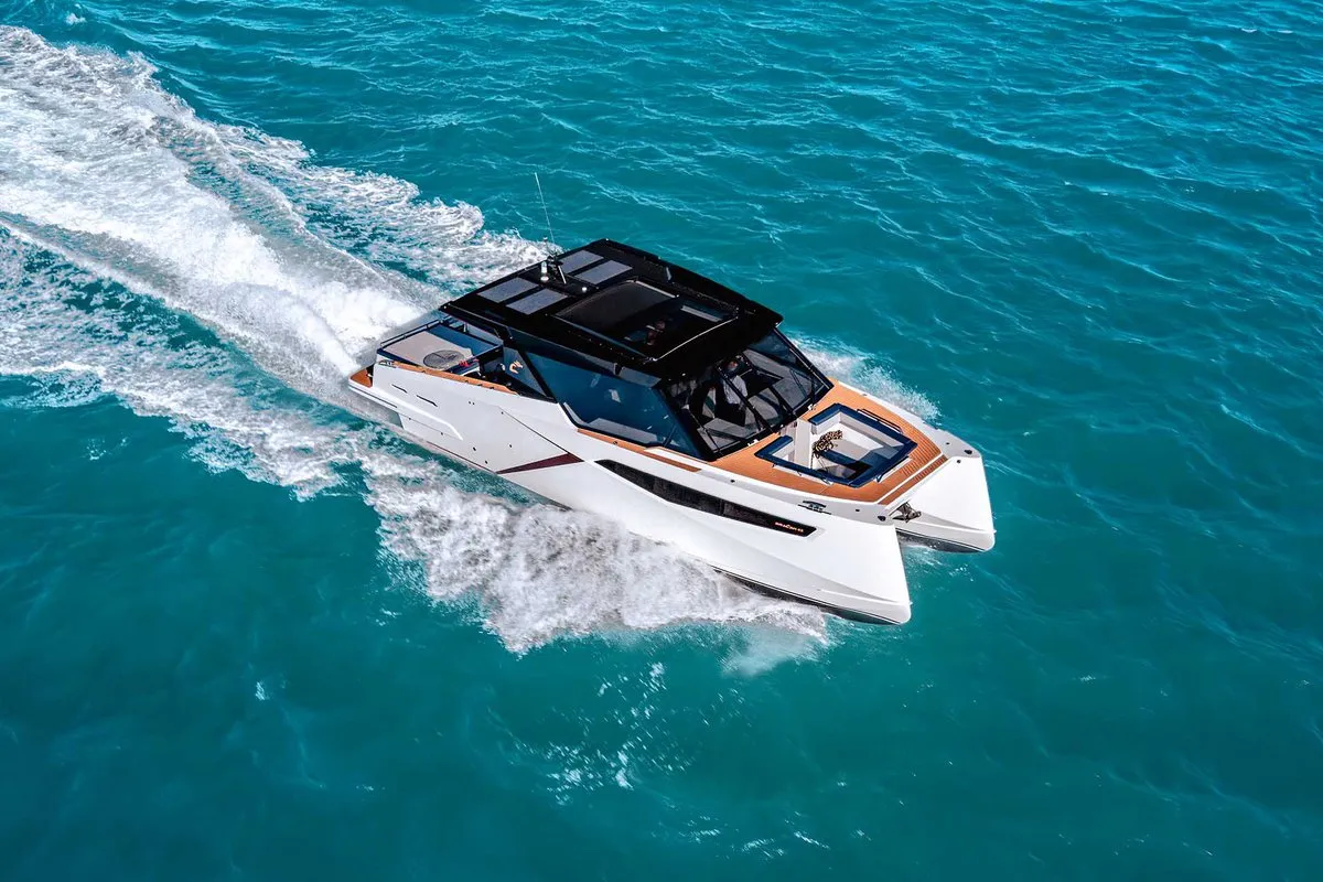 Gemini, a Dracan 42 motor yacht at Venice, Marina Vento di Venezia