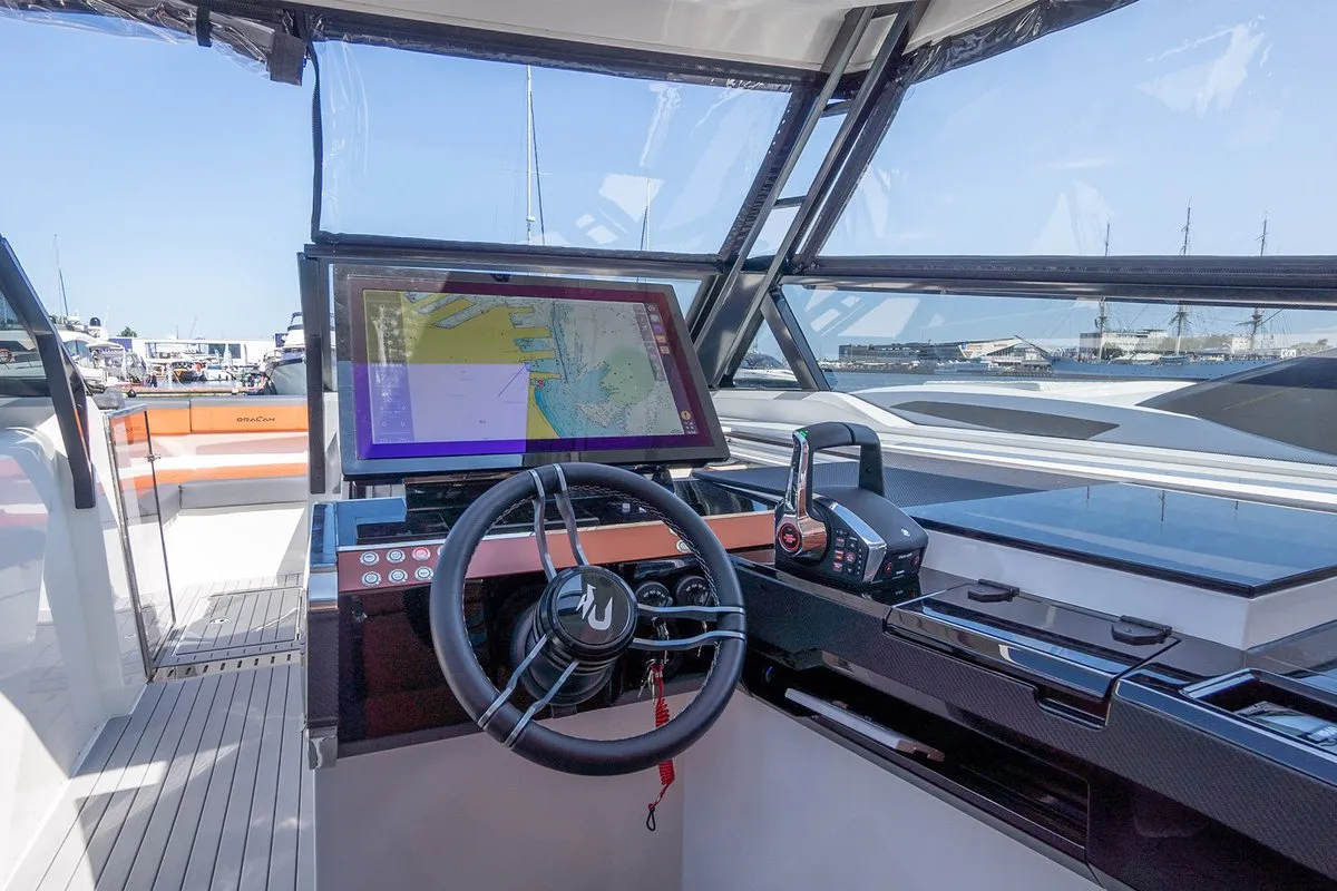 Gemini, a Dracan 42 motor yacht at Venice, Marina Vento di Venezia
