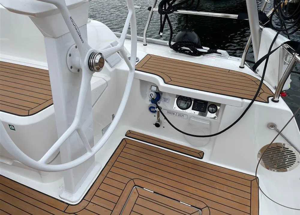 Amore, a Bavaria Cruiser 46 sailboat at Municipal Unit of Lefkada, Greece