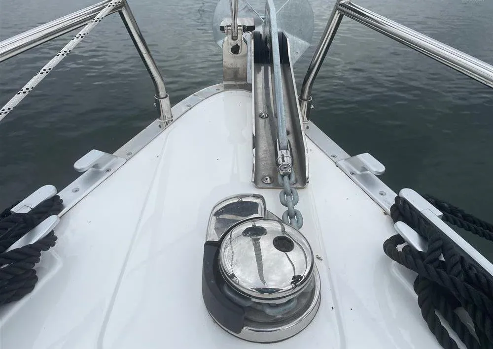 Amore, a Bavaria Cruiser 46 sailboat at Municipal Unit of Lefkada, Greece