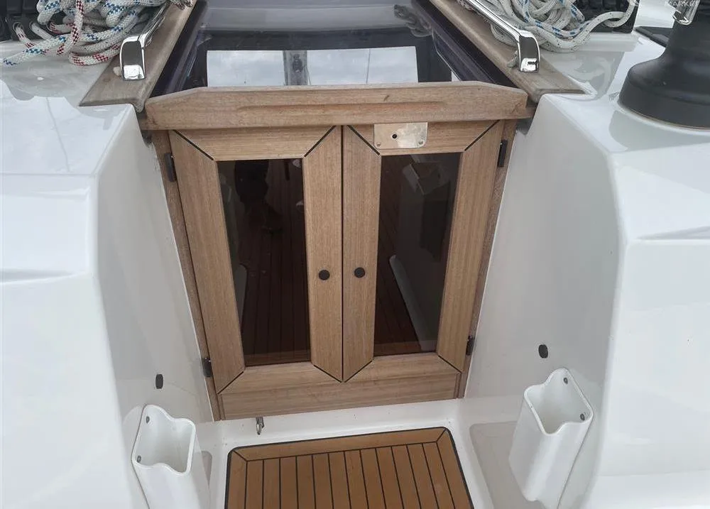 Amore, a Bavaria Cruiser 46 sailboat at Municipal Unit of Lefkada, Greece