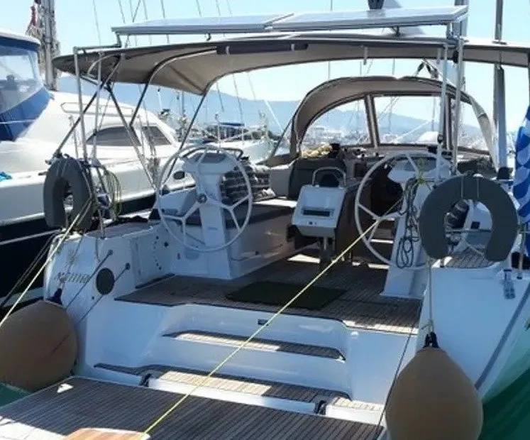 Amore, a Bavaria Cruiser 46 sailboat at Municipal Unit of Lefkada, Greece
