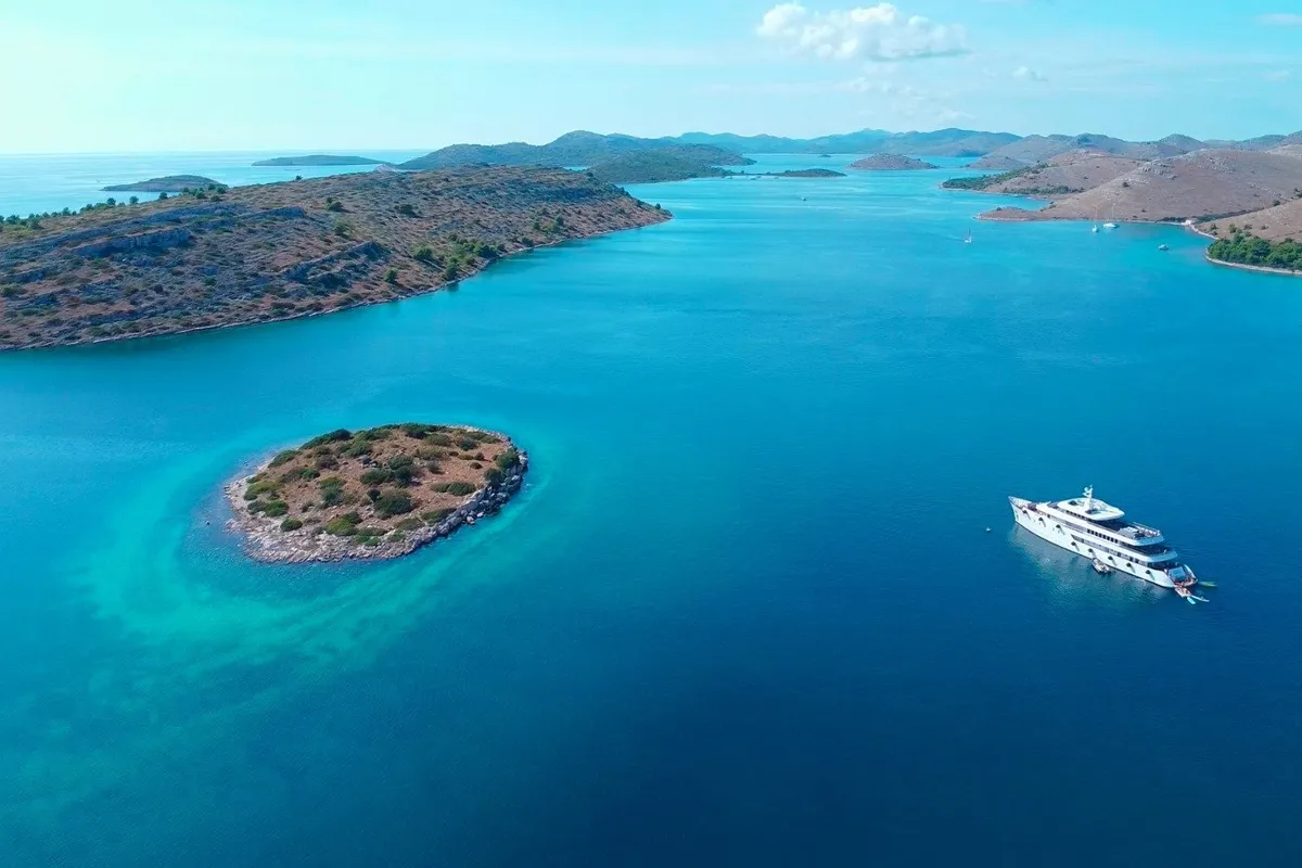 Exterior view of Yolo, a Gulet Motoryacht motor yacht at Split, Croatia