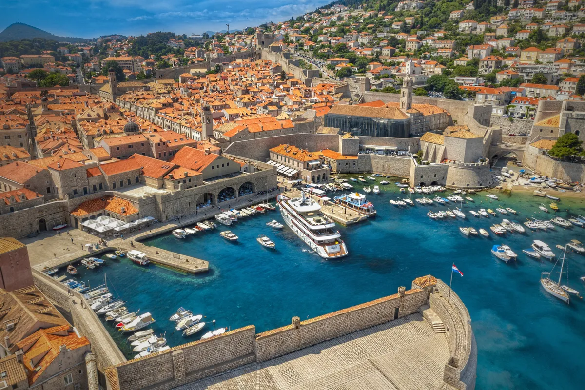 Exterior view of Yolo, a Gulet Motoryacht motor yacht at Split, Croatia