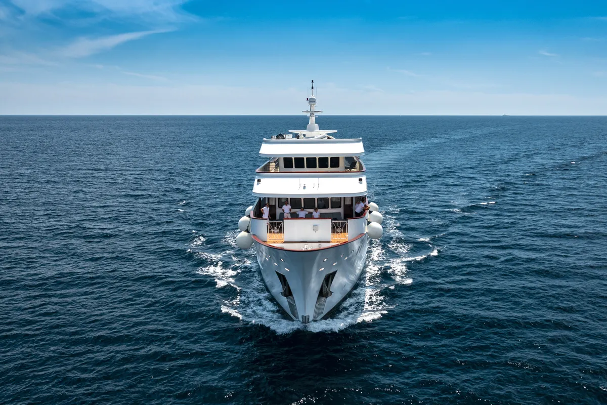 Exterior view of Yolo, a Gulet Motoryacht motor yacht at Split, Croatia